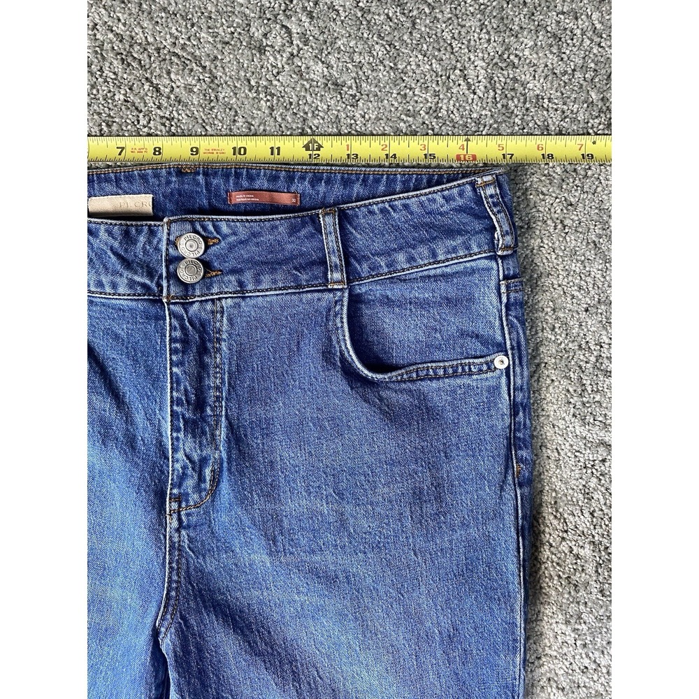 Anthropologie Pilcro Relaxed High Rise Wide Leg Jeans 32x32 Blue Pants - Picture 7 of 12